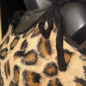 bebe Leopard Print Midi Dress